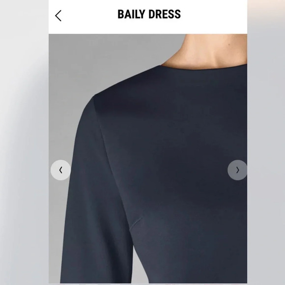 WOLFORD NWT Baily Boatneck Dress Lipstick Red - Picture 6 of 9